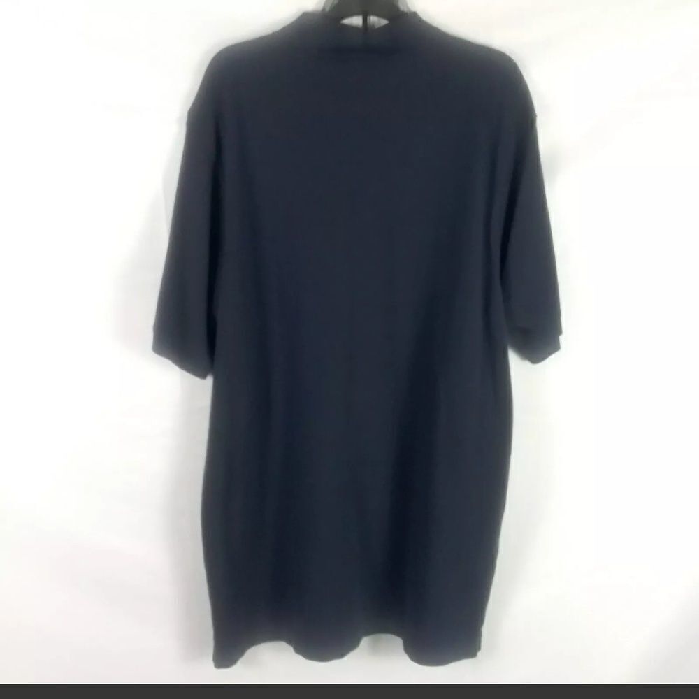 Vineyard Vines Polo Shirt Navy Blue, Orange Logo M - Picture 2 of 6